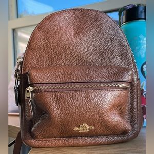 Coach Leather Mini Backpack